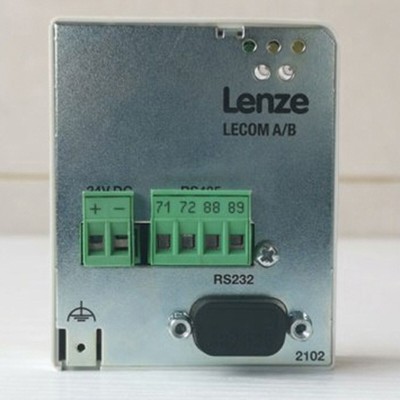 one used Lenze PLC Communication module EMF2102IB-V001 spot stock  #A6-35