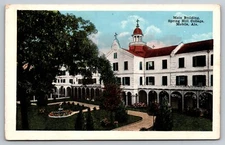 Postcard Alabama Mobile Spring Hill College Main Building 39D