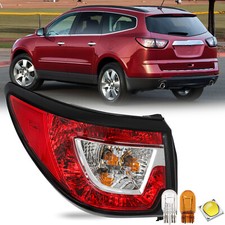 Tail Light For 2013-2017 Chevy Traverse Left Driver Side Outer W Bulbs