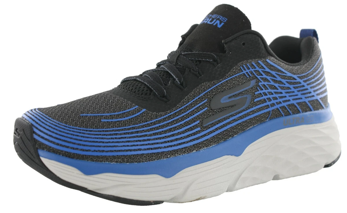 SKECHERS MEN&#039;S MAX ELITE 54430 BKBL LACE-UP RUNNING SHOES eBay