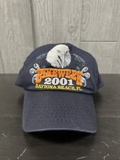 Vintage Bike week SnapBack Hat 2001 Daytona Beach Florida OSFA