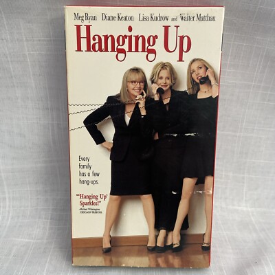 Hanging Up (VHS Tape 2000) Meg Ryan Blockbuster Rental VG Buy 2 Get 1 Free