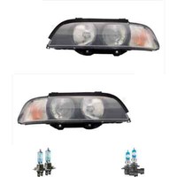 Scheinwerfer Set Links & Rechts HB3/H7 FüR BMW 5Er E39 Inkl. Osram Lampen