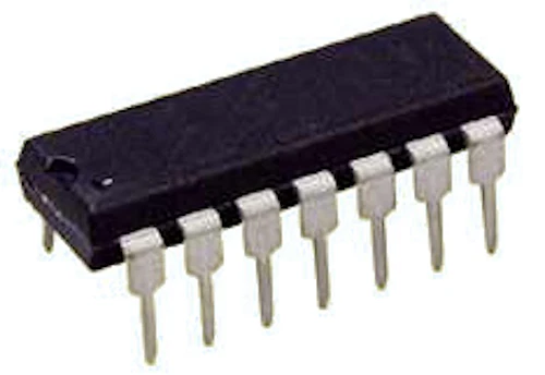 TEXAS INSTRUMENTS SN74AC14N 74AC14 Hex Inv Schmitt Trigger DIP14 NEW [2 pcs] #BP