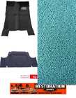 <!--F#f_0-->HOLDEN HQ HJ HX STATESMAN MOULDED TURQUOISE LOOP FRONT REAR & BOOT CARPET KIT<!--F/-->