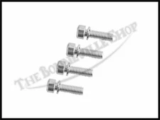 TRIUMPH NORTON BSA ETC GENUINE AMAL CONCENTRIC CARB SCREWS (4) PN# 622/086