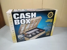 MMF Industries 10 Compartment Steel Combination Lock Cash Box With Instructions