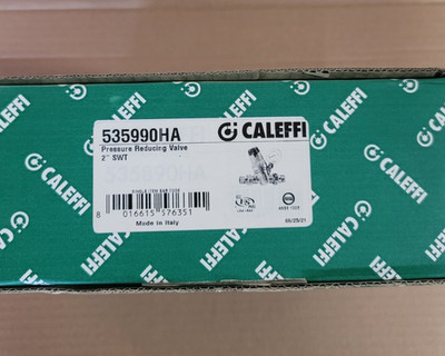 Caleffi 535990HA PresCal Pressure Reducing Valve 15-90 PSI 2'' sweat  (new)