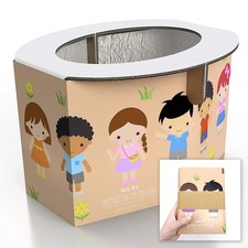 Zensuno Emergency Foldable Portable Disposable Hygienic Instant Potty for Kids
