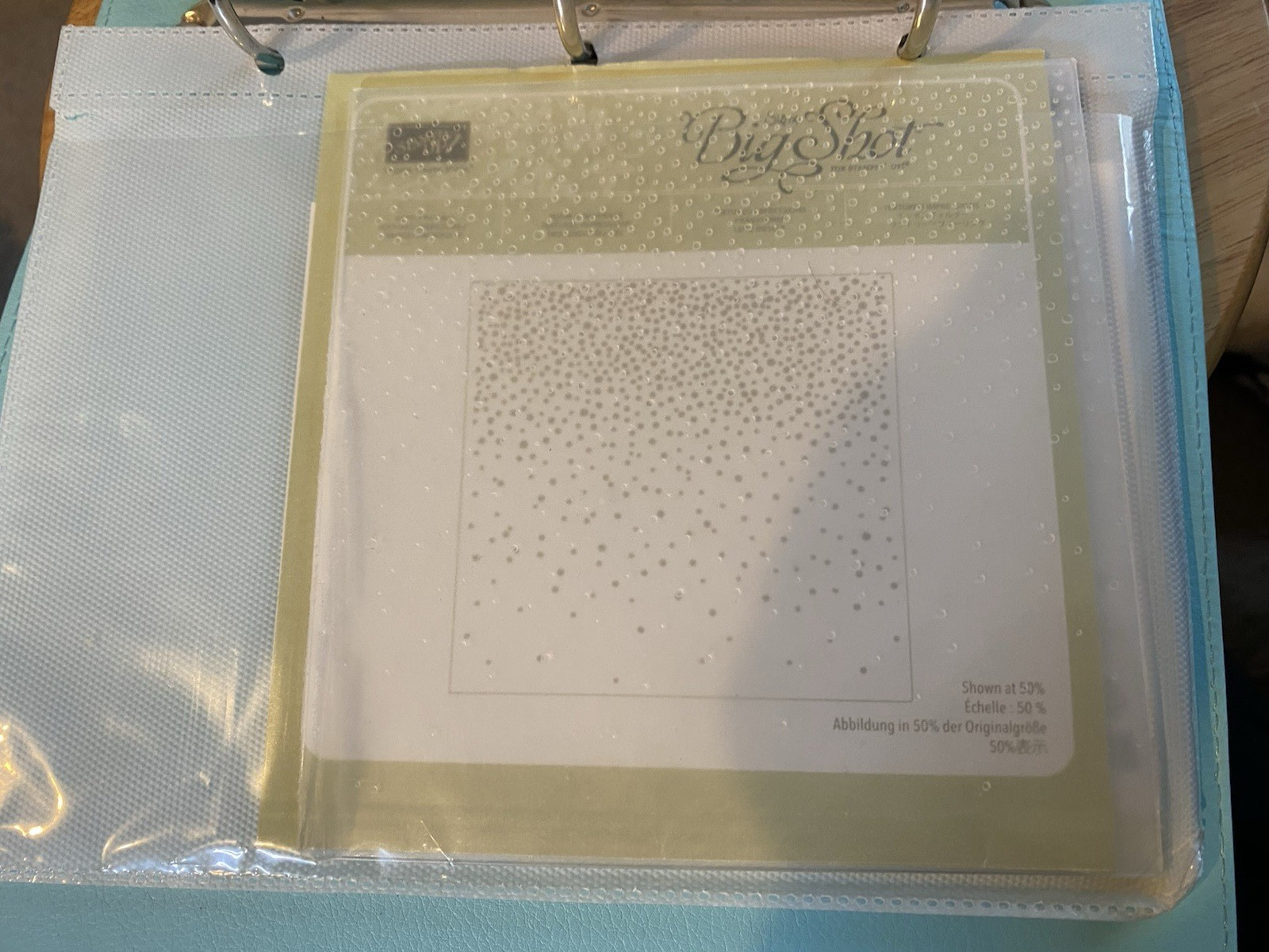 Stampin Up,  Etc HUGE Mixed Lot Embossing Folders in Protective Sleeves & Binder