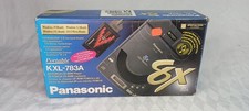 Panasonic KXL-783A Black Built-In Speaker Portable External CD-ROM Drive Player