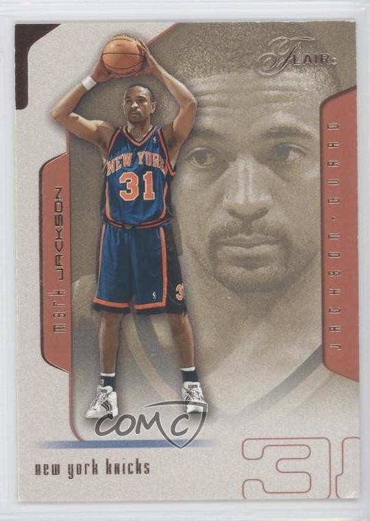 2001-02 Flair Mark Jackson #75 0a1