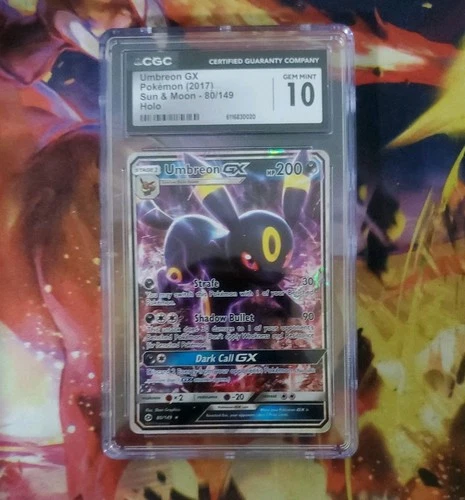 Umbreon GX 80/149 2017 Pokemon Sun & Moon CGC 10 GEM MINT
