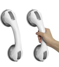 2 Pack Grab Bars for Bathtubs and Showers, Shower Handles for Elderly Seniors Ba