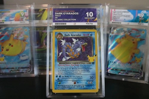 Dark Gyarados 8/82 - Celebrations 25th - ACE 10 - Pokemon TCG