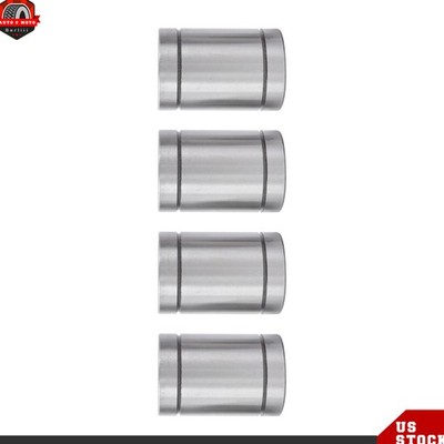 4× of LM25UUOP 40mm OD 25mm Bore 59mm Len Linear Motion Ball Bearings Open Type
