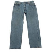 Vintage 90s Levi's 501 Straight Leg Jeans 33x29 Made in USA