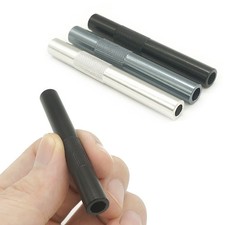 4Pcs Aluminum Alloy Tube Straw Mixed Color Snuff Boxes 70mm Length Party Tool