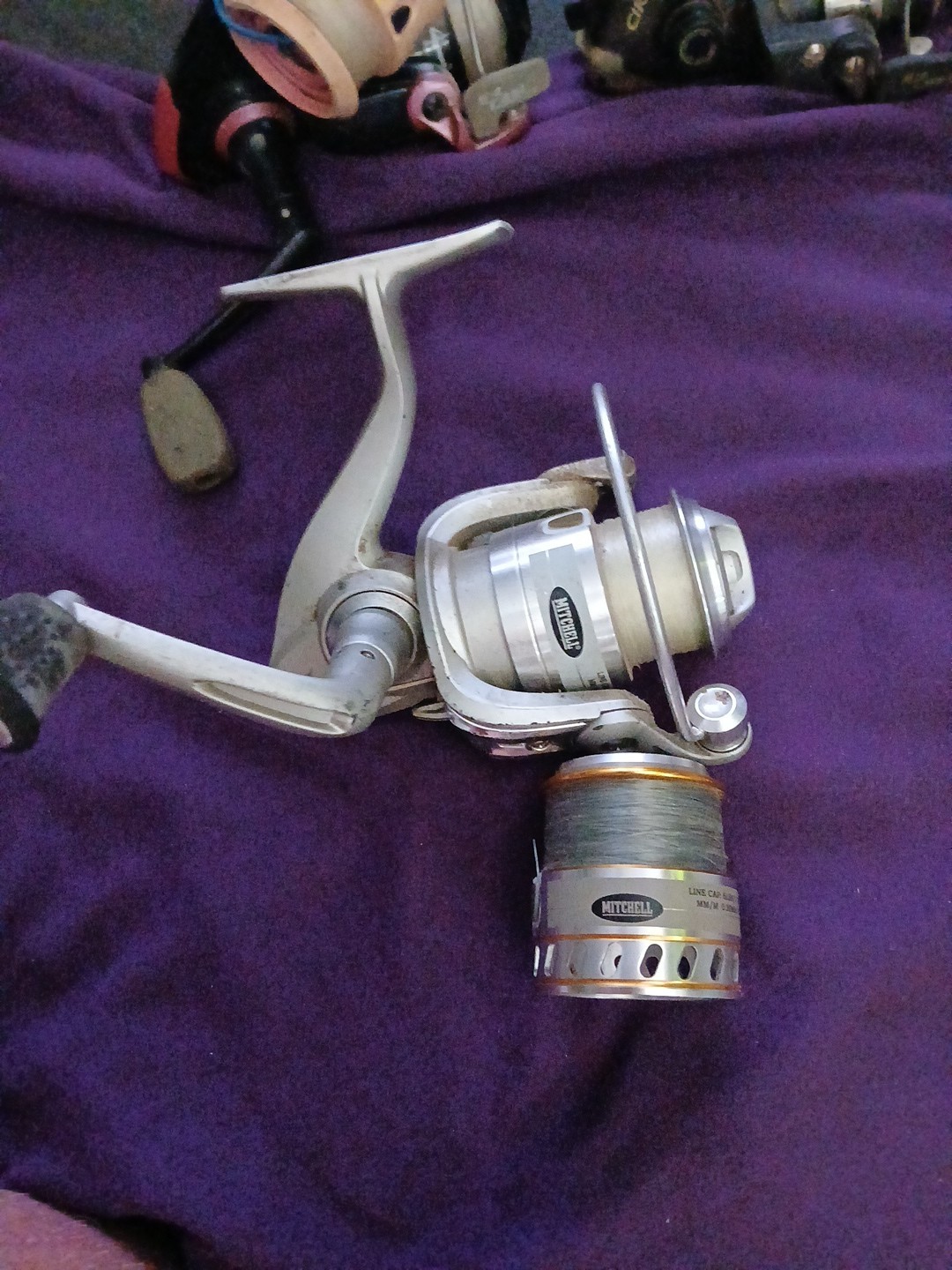 Vintage Mitchell Avocet 2 S2000 SPINNING FISHING REEL W/SPIN