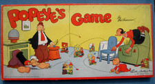 Vtg 1948 POPEYE GAME PARKER BROTHERS KING FEATURE Olive Oyl Wimpy Swee'Pea