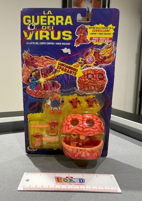 Vintage Toymax La Guerra Dei Virus Body Wars Main Brain GIG MOC 1994