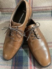 NEW Johnston & Murphy Men's 9.5M Lancaster Cap Toe Leather Oxford