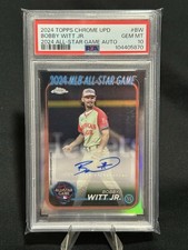 2024 Topps Chrome Update All-Star Game Autographs Bobby Witt Jr. #BW PSA 10 Gem