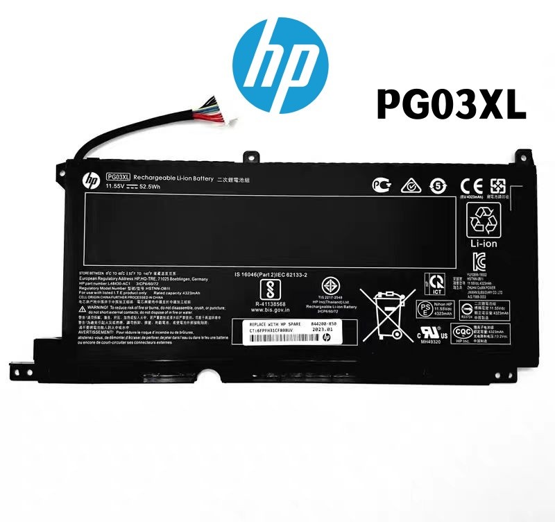 Genuine PG03XL Battery For HP Pavilion Gaming 15-DK 15T-DK 15-EC L48495-005