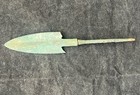 Ancient Bronze Military Arrowhead With Tang — photo 1