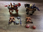Vintage MOTU He-Man - Stridor, Fisto & Night Stalker, Jitsu - C10009