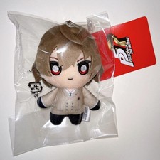 Persona 5 Royal Goro Akechi Plush Keychain P5R SEGA Pop-up Store From Japan New