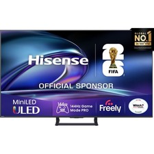 Hisense 75E8QTUK 75 Inch MiniLED 4K Ultra HD Smart TV Bluetooth WiFi