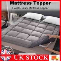 10cm Mattress Topper Hotel Quality Thick Bed Toppers Single Double Super King