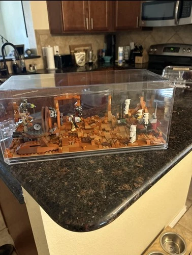 Custom LEGO Geonosis Battle MOC + Extra Pieces – Star Wars Display/Lot
