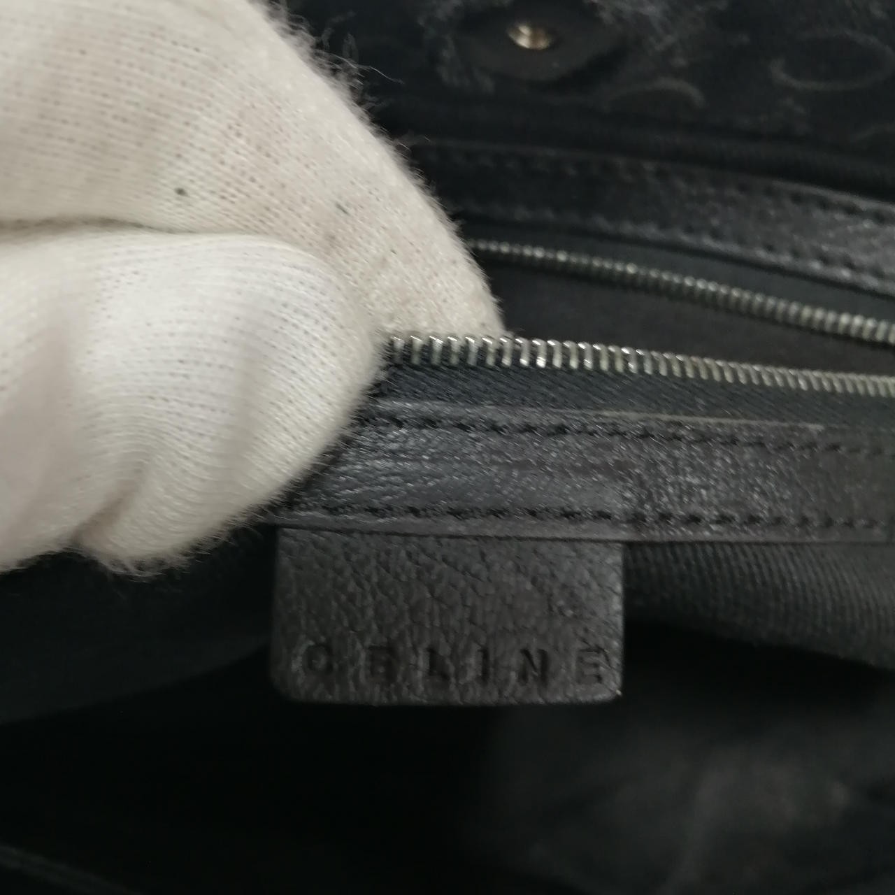 Handbag Model Blk Allover Pattern Macadam Scratch… - image 12