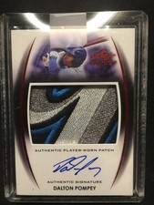 Pompey, Dalton - 2014 Leaf Trinity - Autograph/Patch - 3/5