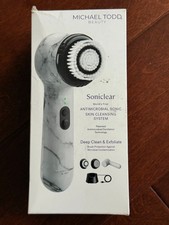 Michael Todd Beauty Soniclear White Marble Antimicrobial Sonic Skin Cleansing