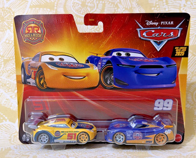 Disney Pixar Cars 2-Pack R&R CRUZ RAMIREZ & DANNY SWERVEZ  New -FREE SHIPPING-