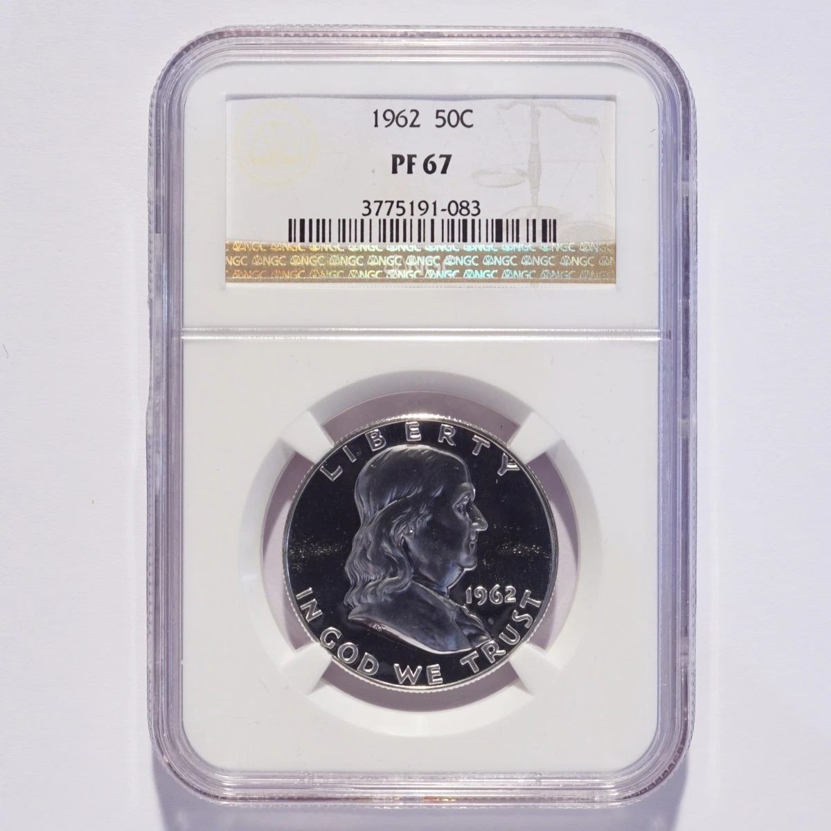 Grade PR 67 NGC 1962 Franklin Half Dollars (1948-1963) for sale | eBay