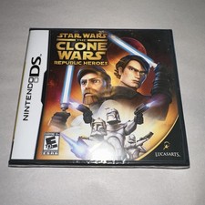 Star Wars: The Clone Wars Republic Heroes Nintendo DS 2009 Brand New Sealed CIB