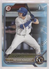 2022 Bowman Draft Sky Blue /499 Hayden Dunhurst #BD-44 0b3