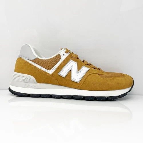 New Balance Mens 574 V2 ML574D2Z Orange Running Shoes Sneakers Size 9.5 D