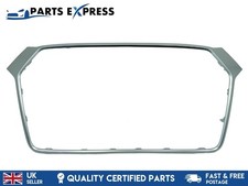 AUDI Q3/RSQ3/SE 2014 - 2018 FRONT CENTRE GRILLE FRAME/SURROUND - SILVER