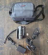 Canon VIXIA HF 10 High Definition Camcorder 16GB Internal Memory 32GB HDMI Test