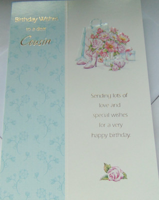 Glückwunschkarte Cousin Geburtstag...Geburtstagswünsche an einen lieben Cousin