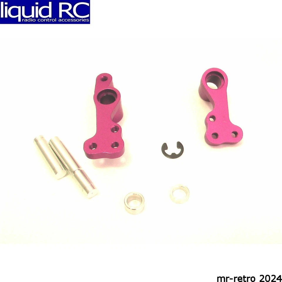 GPM Racing XX4807 Losi Street Weapon Purple Aluminum Steering Set