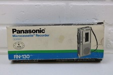 Panasonic Microcassette Recorder RN-130 with Original Box and Power Adaptor
