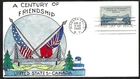 961 3c Stamp (1948) USA & CANADA FRIENDS FDC HD/HP FROM WILLIAM N. WRIGHT !!!