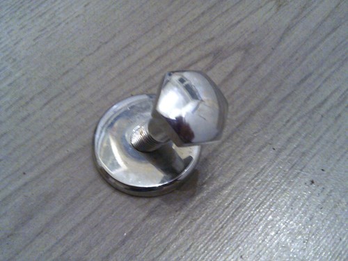 KAWASAKI TOP YOKE BOLT & WASHER. TRIPLE CHROME. M8x33. SUZUKI - Picture 3 of 5
