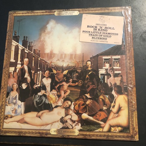 Vintage 1983 Rock LP ELO / Secret Messages Jet QZ-38490 Electric Light Orchestra